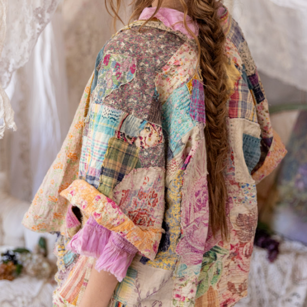 Jacket 1152- Madras Calico - Urban Mills Boutique
