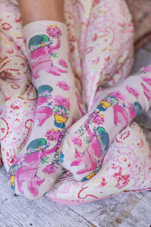 Socks 130- Miss Pinky - Urban Mills Boutique