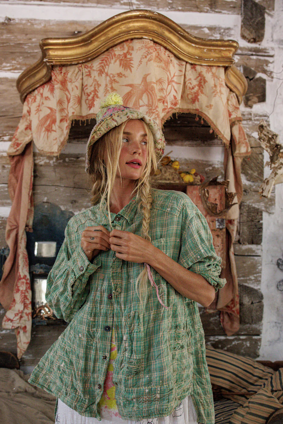 Top 1391- Green Chili - Urban Mills Boutique