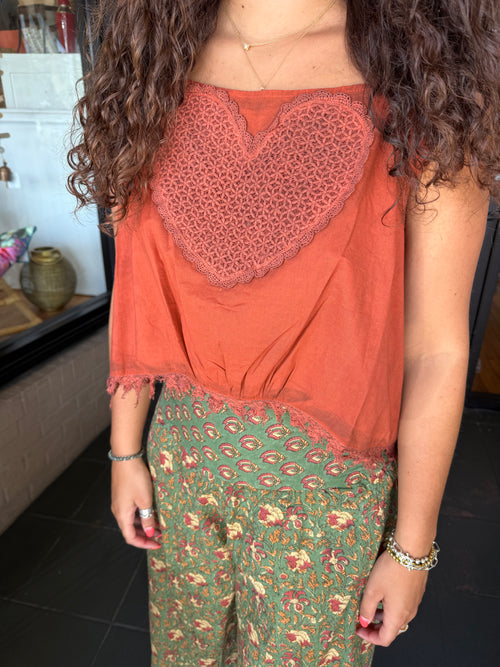 Always In My Heart Tank - Urban Mills Boutique