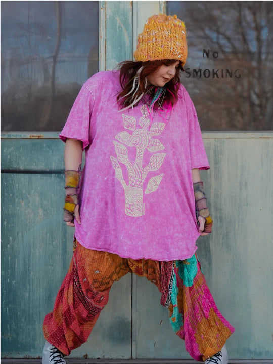 Dream Tee- Pink - Urban Mills Boutique