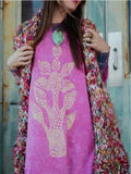 Dream Tee- Pink - Urban Mills Boutique