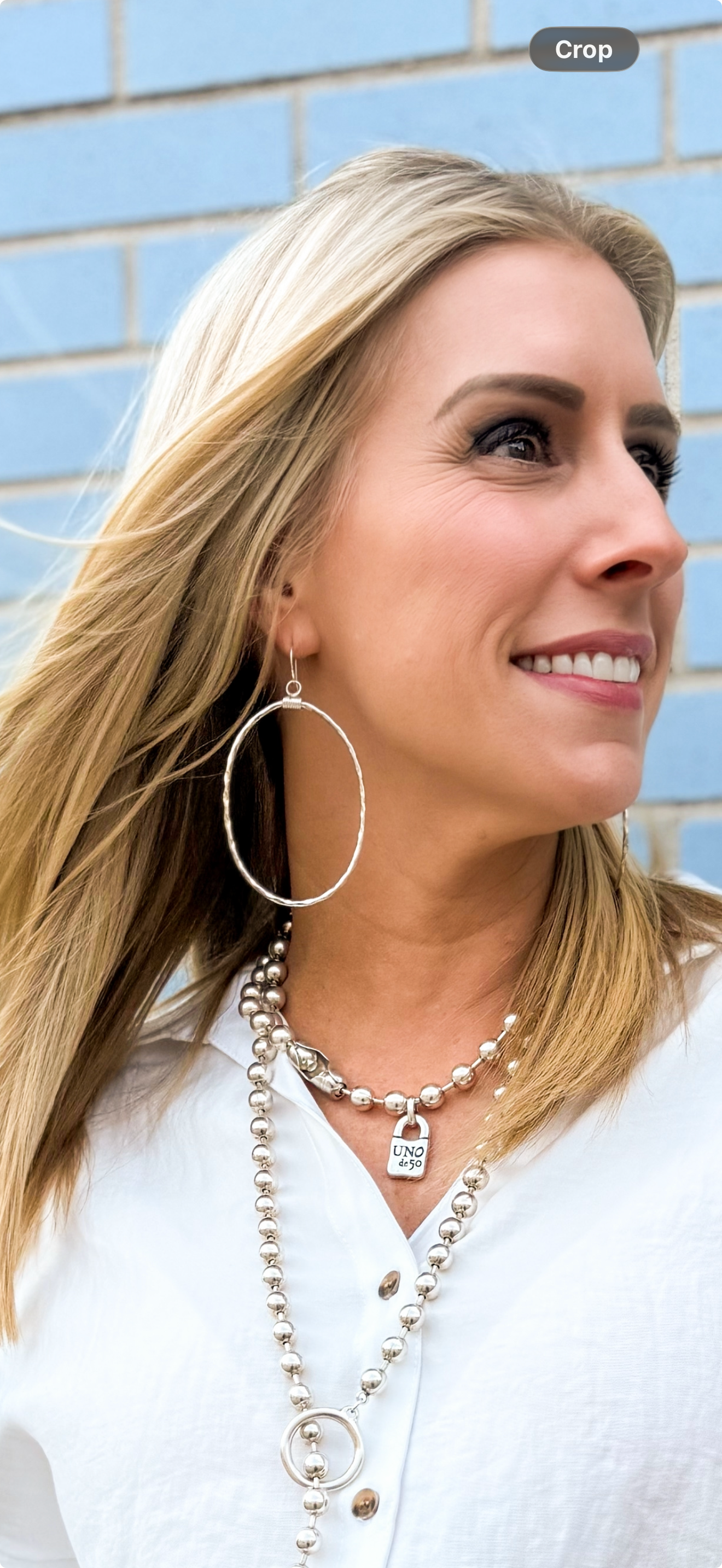 Oval Hammered Earrings - Urban Mills Boutique