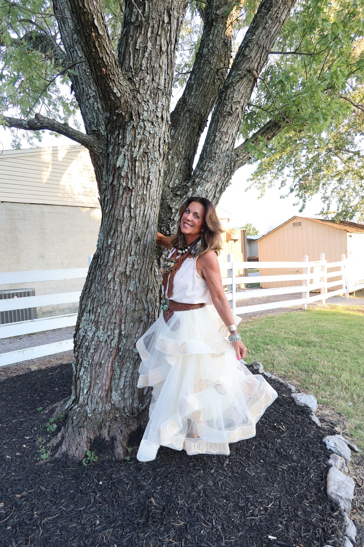 Parchment Dreams Skirt - Urban Mills Boutique