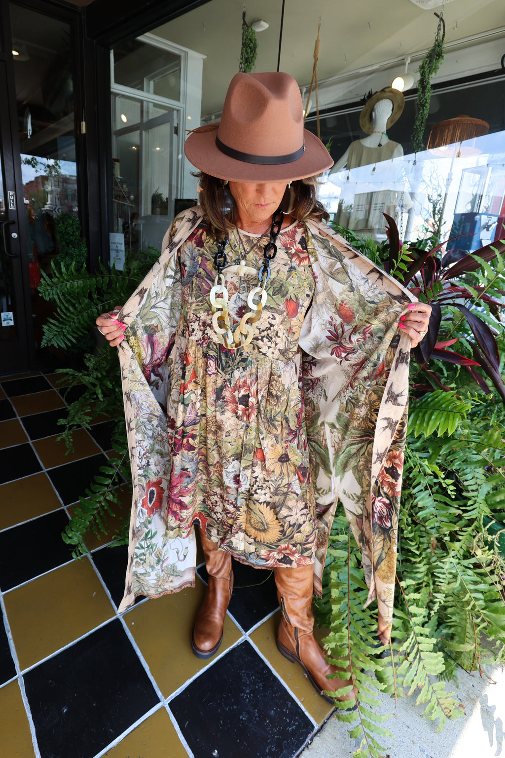 Golden Hour Duster Robe - Urban Mills Boutique