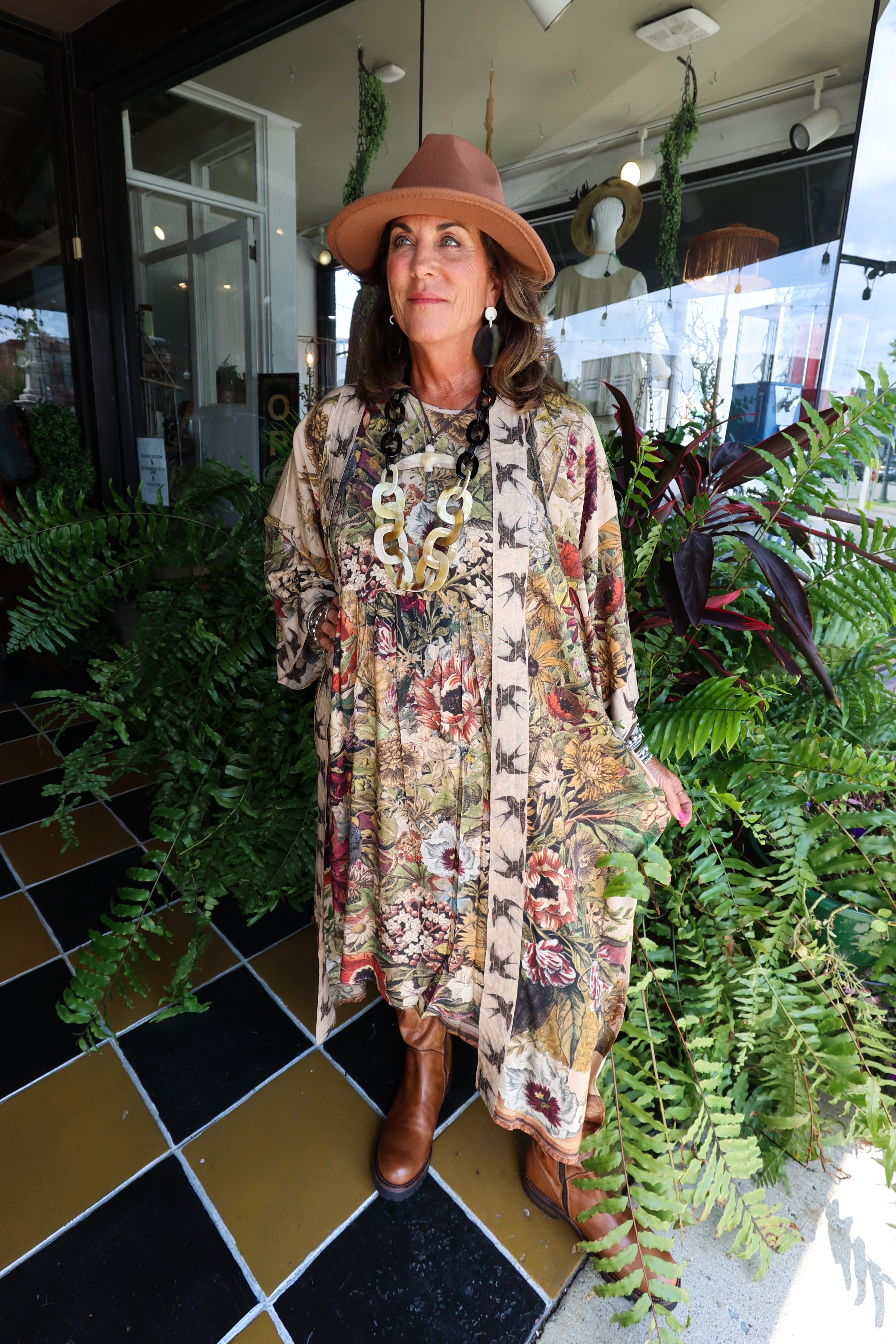 Golden Hour Duster Robe - Urban Mills Boutique