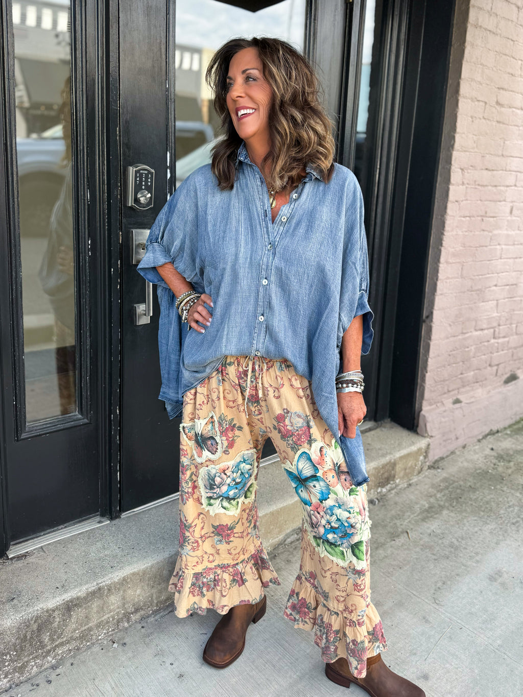Morning Meadow Top CHAM - Urban Mills Boutique