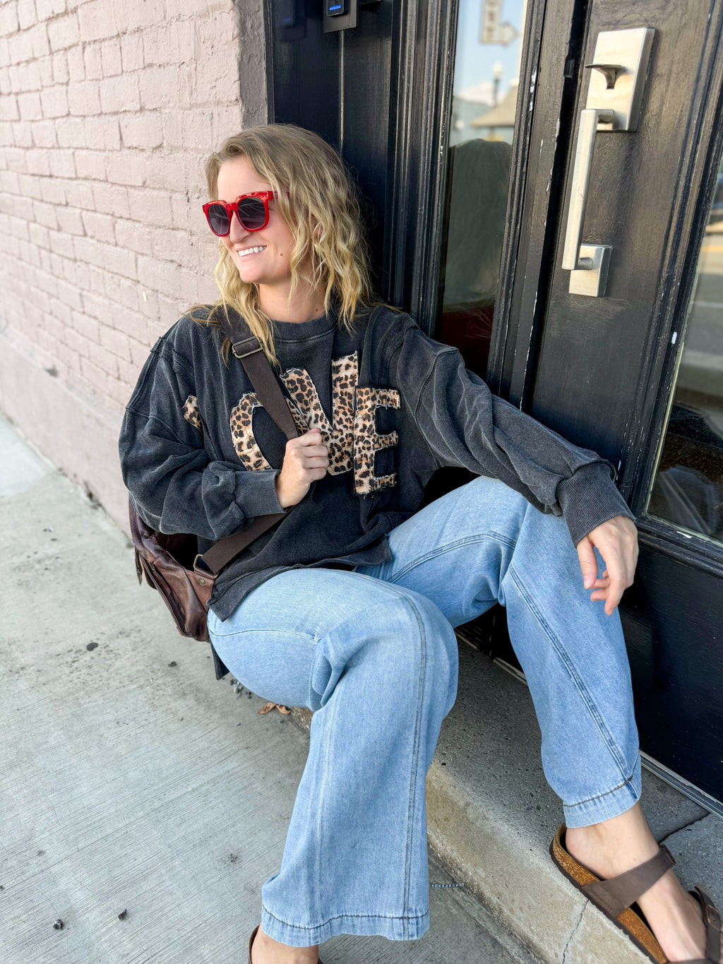 LOVE LEOPARD Sweatshirt