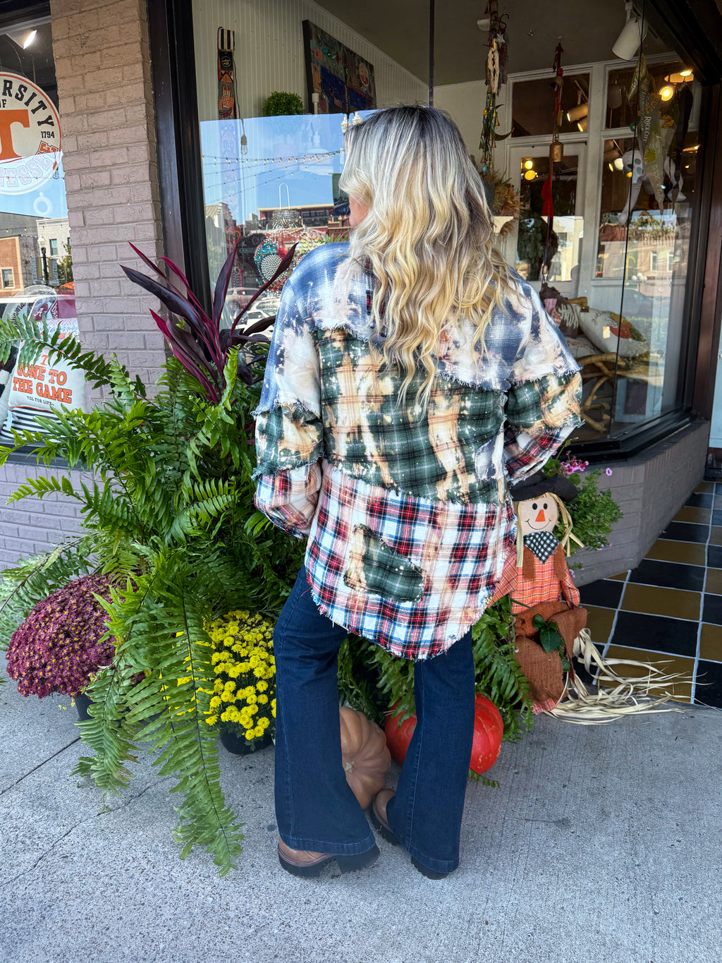 Blue Flannel - Urban Mills Boutique