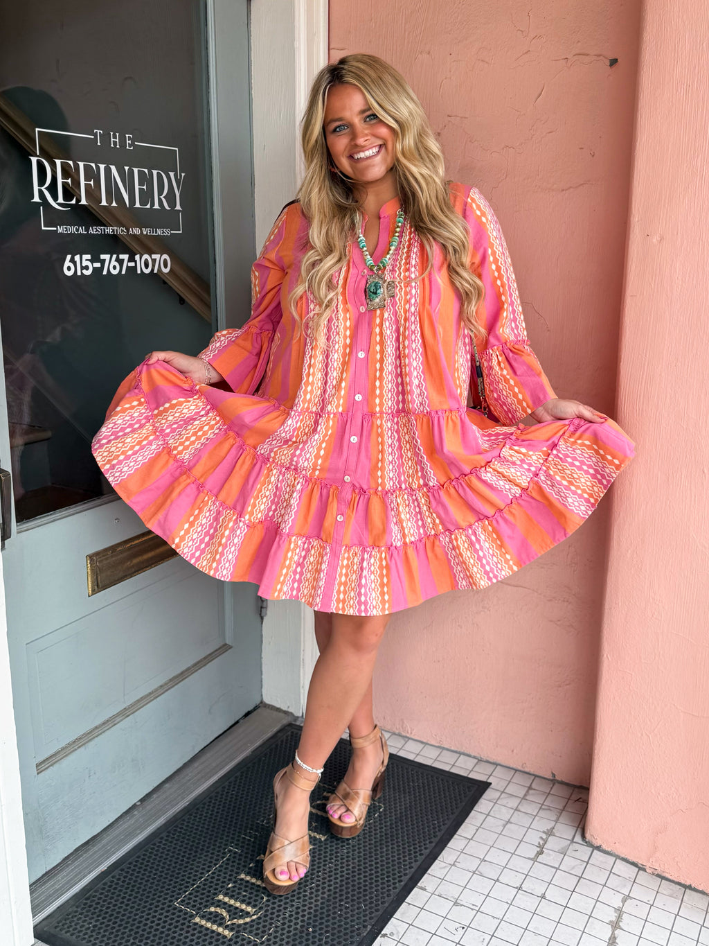 Rumba Dress - Urban Mills Boutique