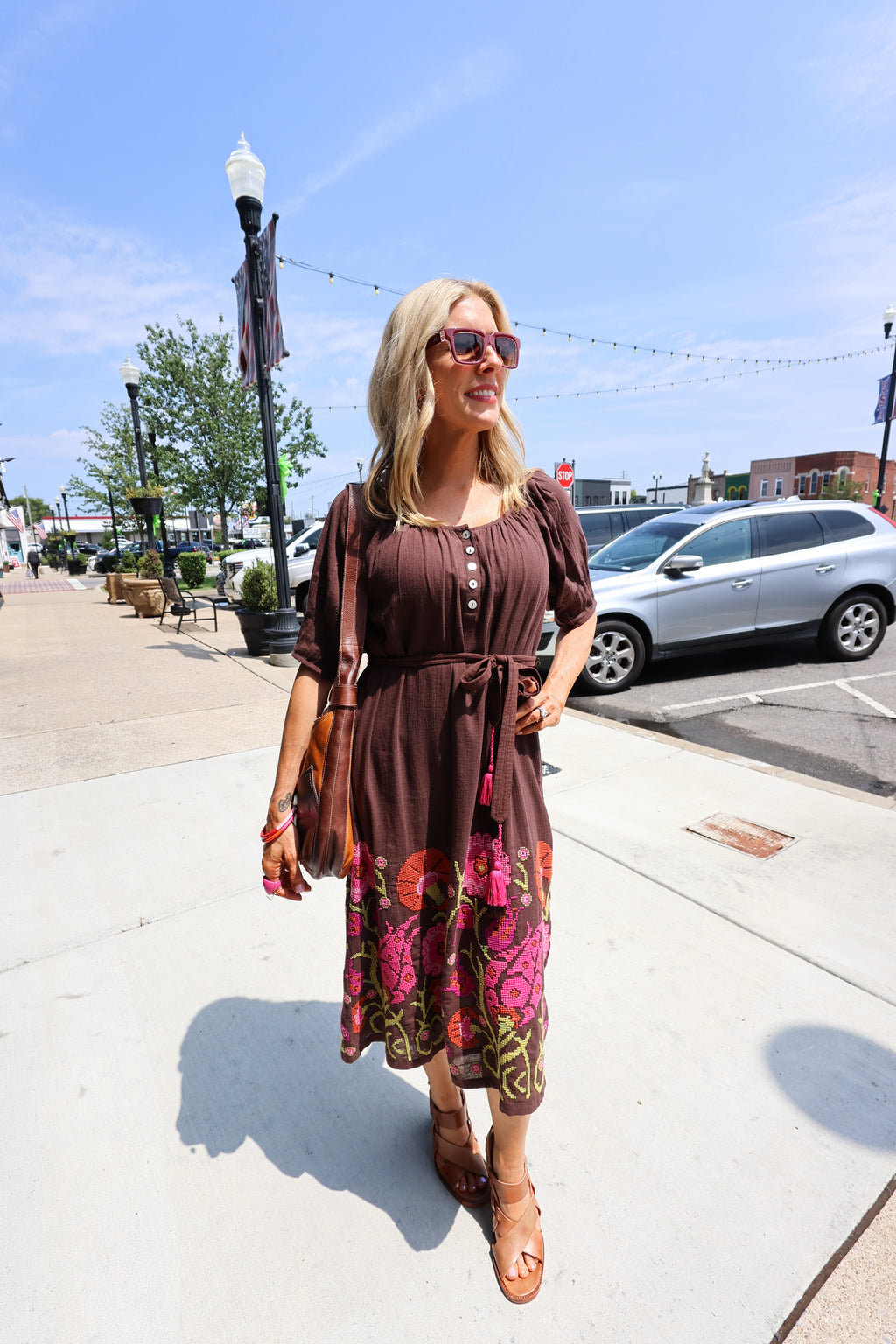 Cross Stitch Emb Dress