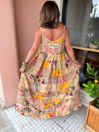 GoldenBloom DRESS - Urban Mills Boutique