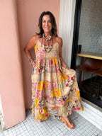 GoldenBloom DRESS - Urban Mills Boutique