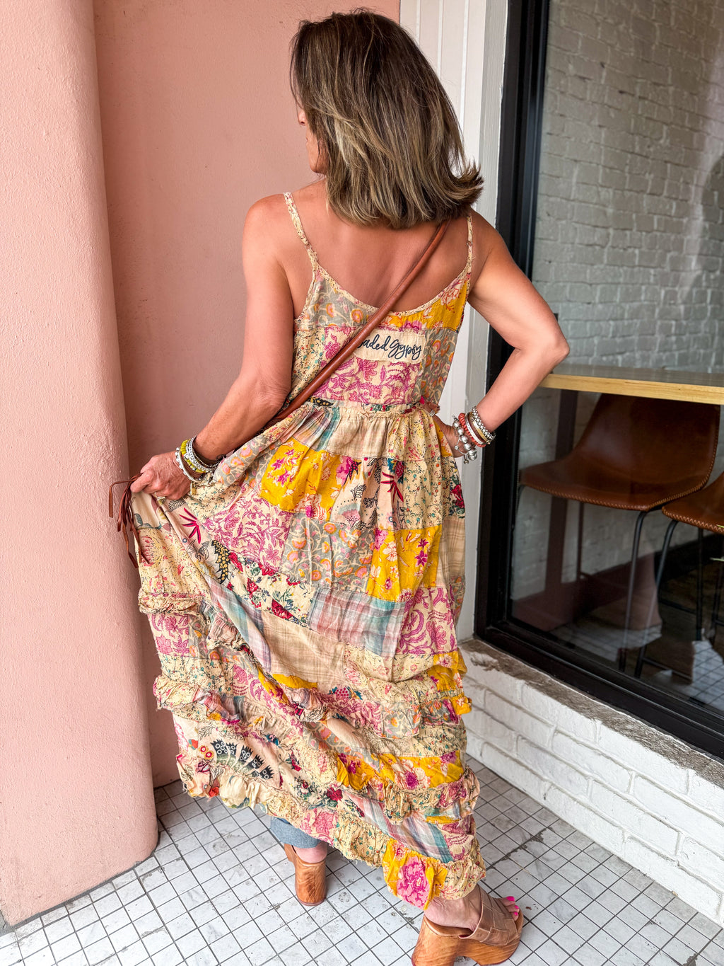 GoldenBloom DRESS - Urban Mills Boutique
