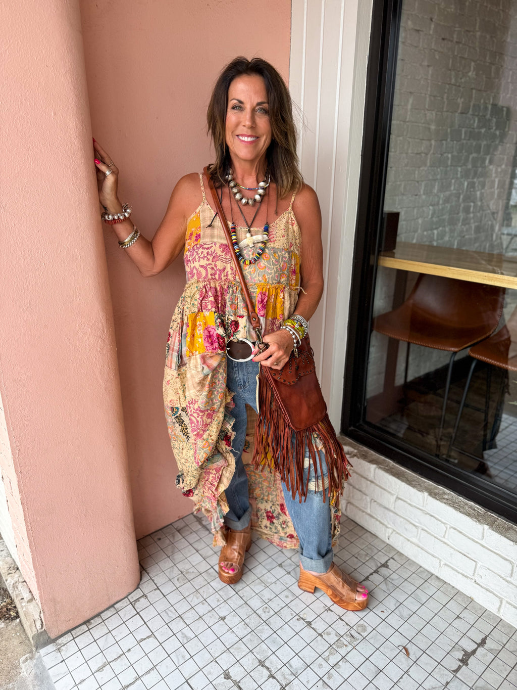 GoldenBloom DRESS - Urban Mills Boutique