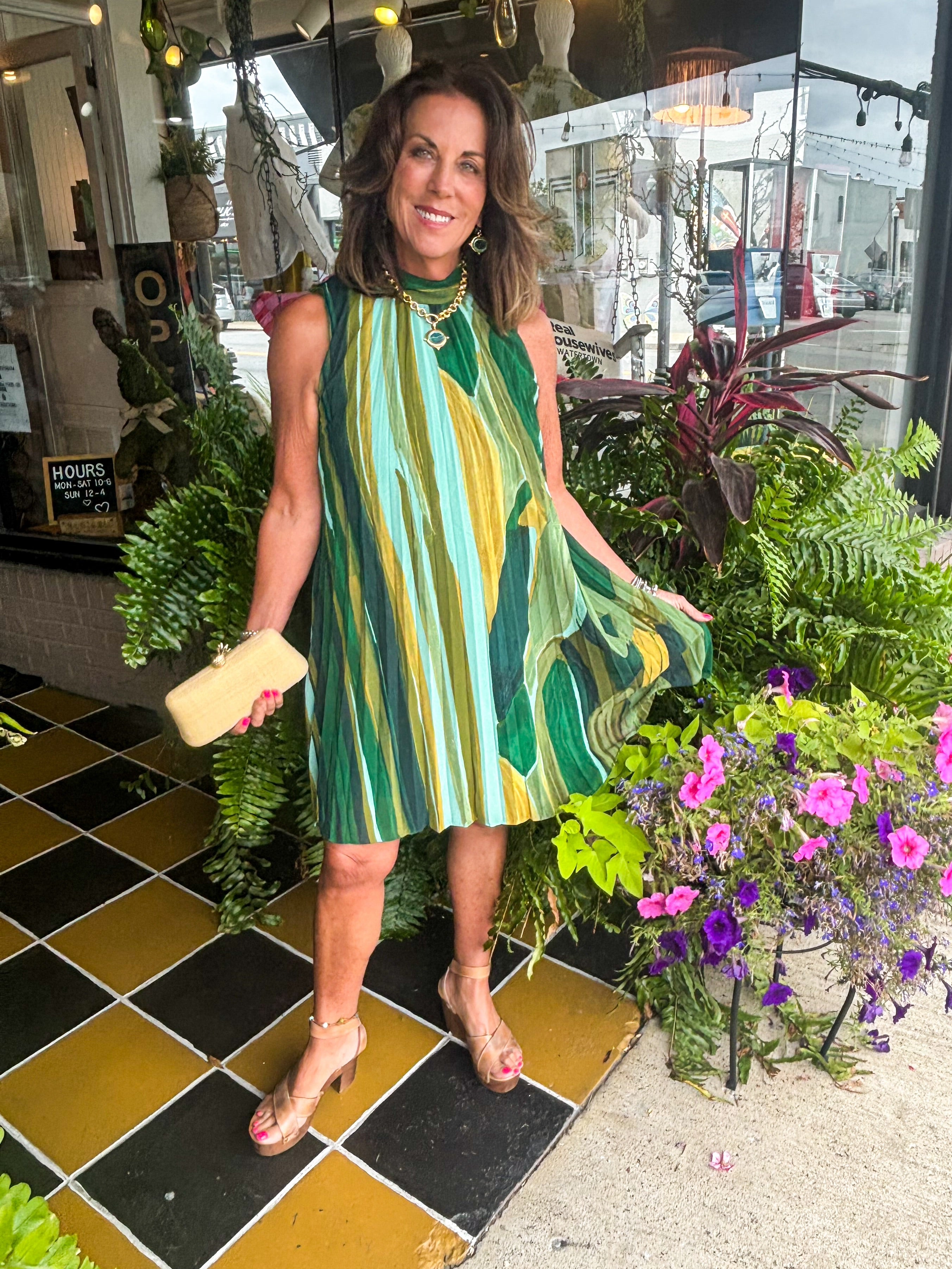 Aqua\Teal Dress
