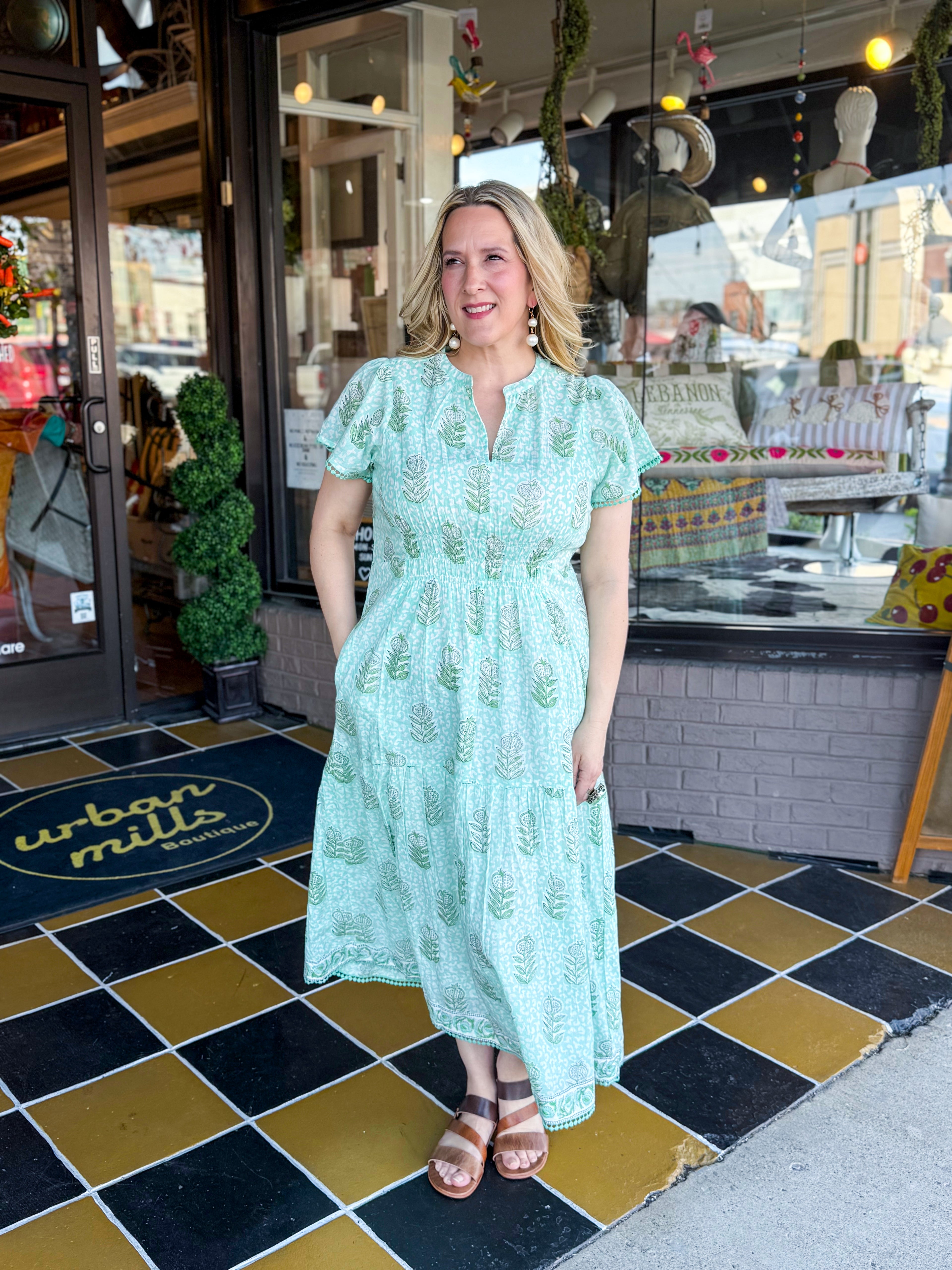 Sea Worthy Dress - Urban Mills Boutique