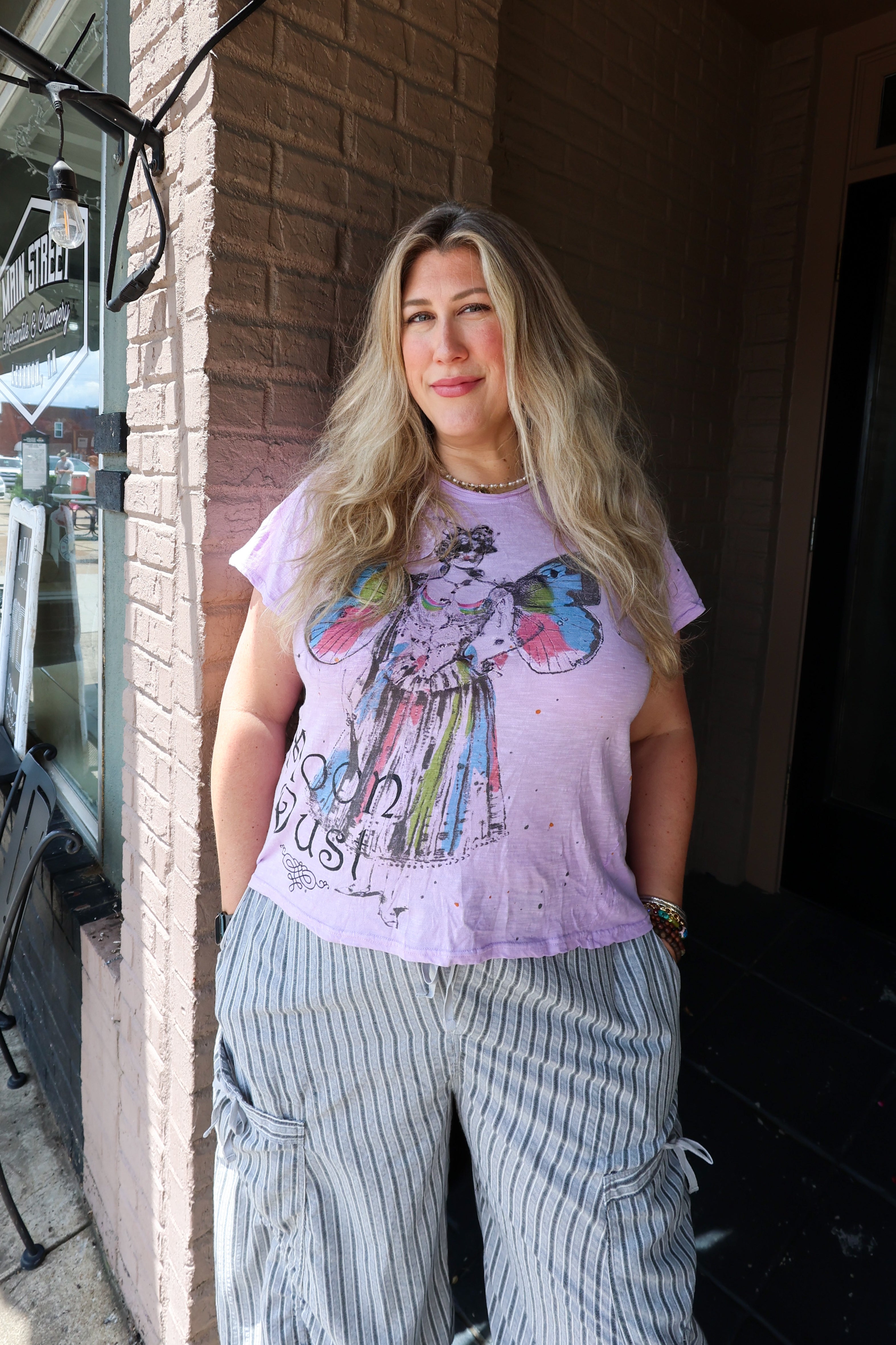 Moon Dust Tee PURPLE