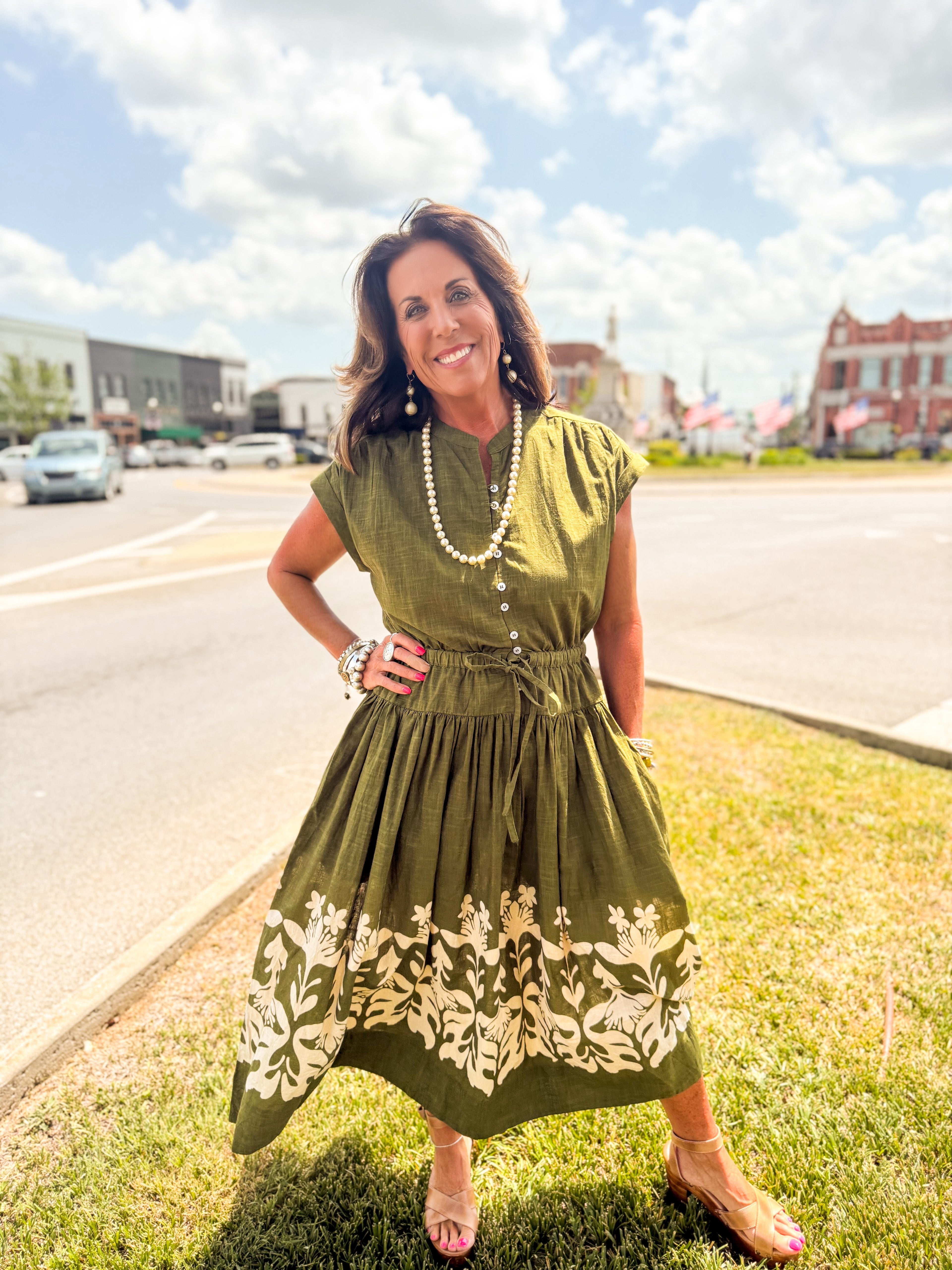 Green Maxi Dress