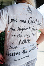Love Rule Tee WHITE - Urban Mills Boutique