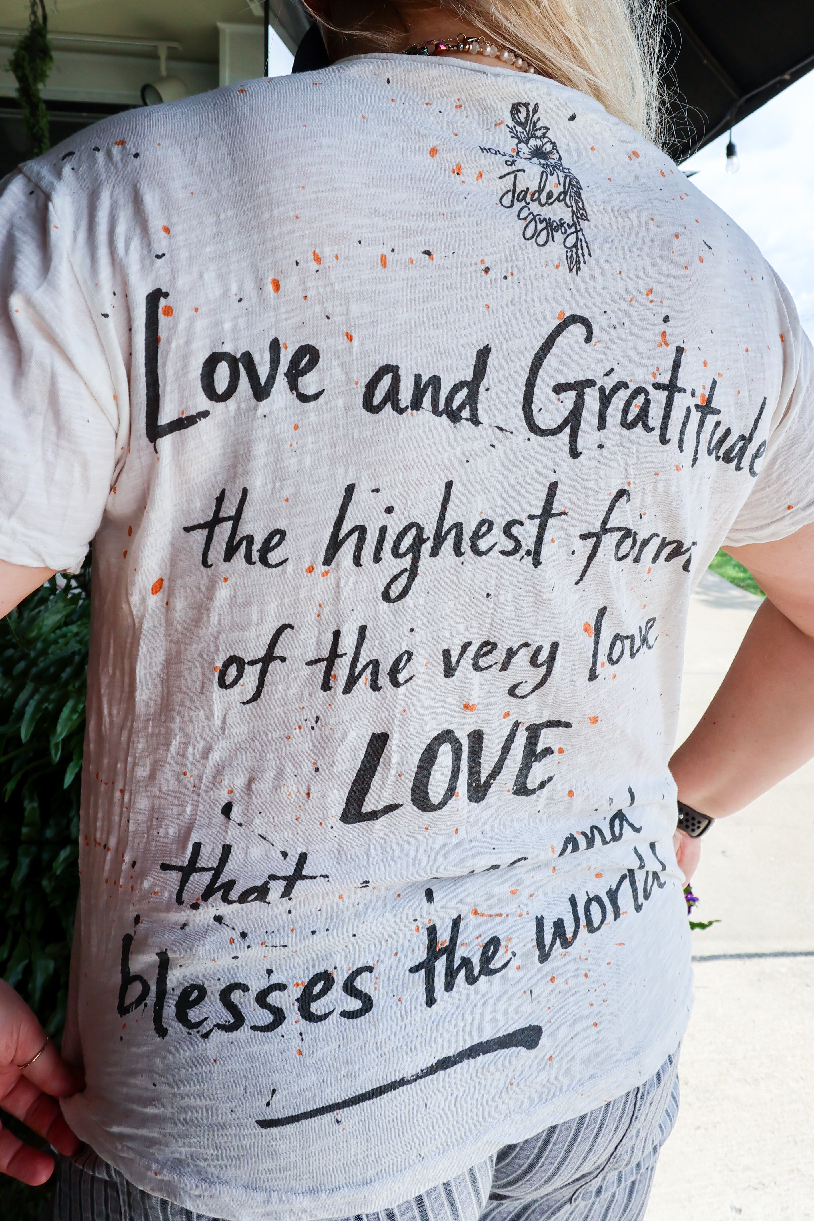 Love Rule Tee WHITE
