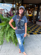 Elvis Burn Out T - Urban Mills Boutique