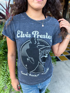 Elvis Burn Out T - Urban Mills Boutique