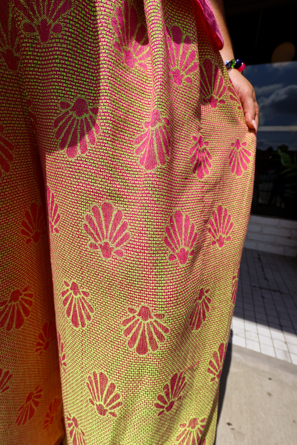 Pink & Yellow Pants