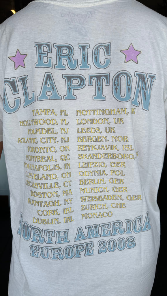 White Clapton Tour Tee - Urban Mills Boutique 
