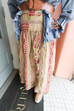 Cham Ruffle Top