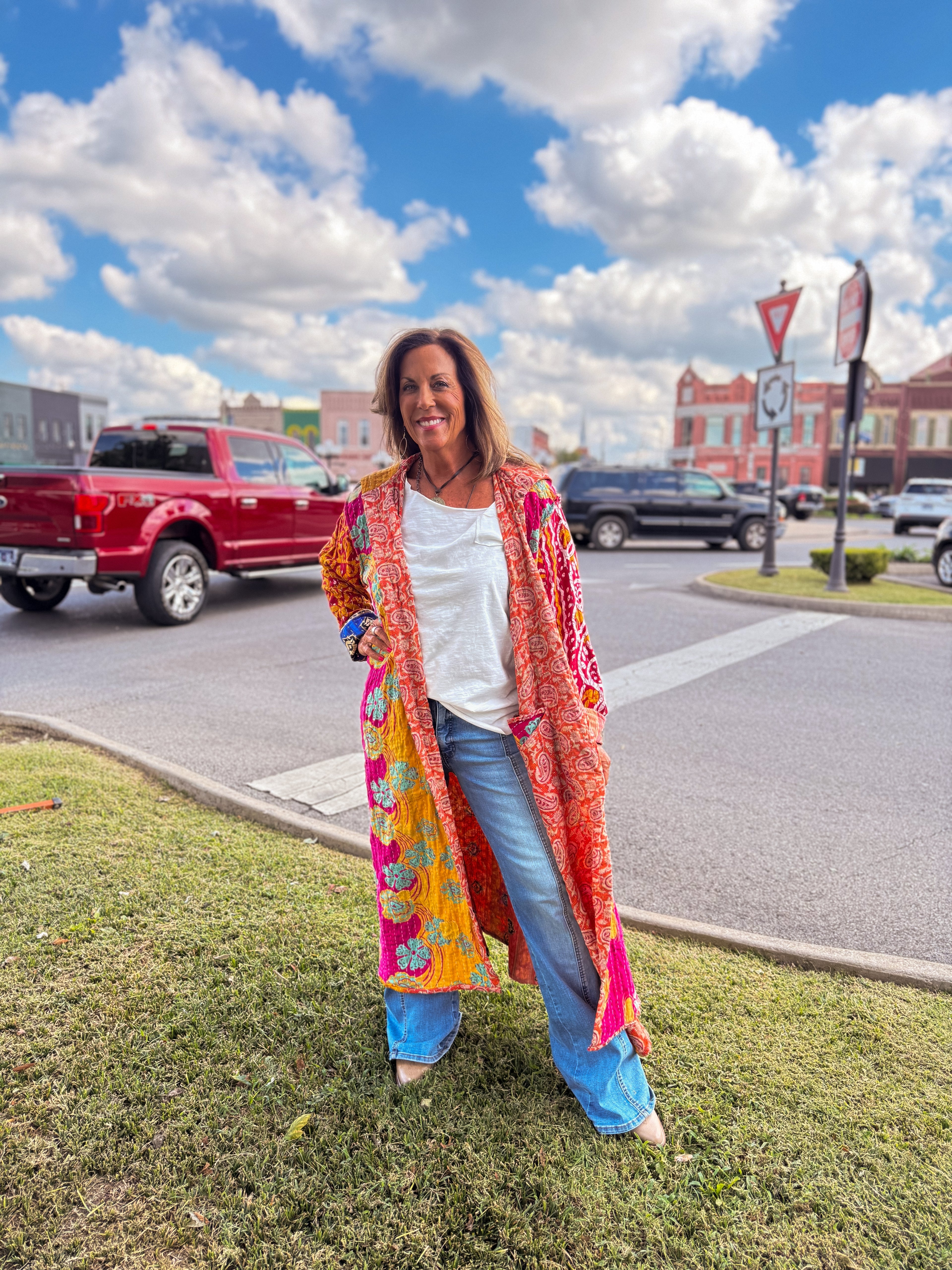 Rising Sun Coat 1 - Urban Mills Boutique