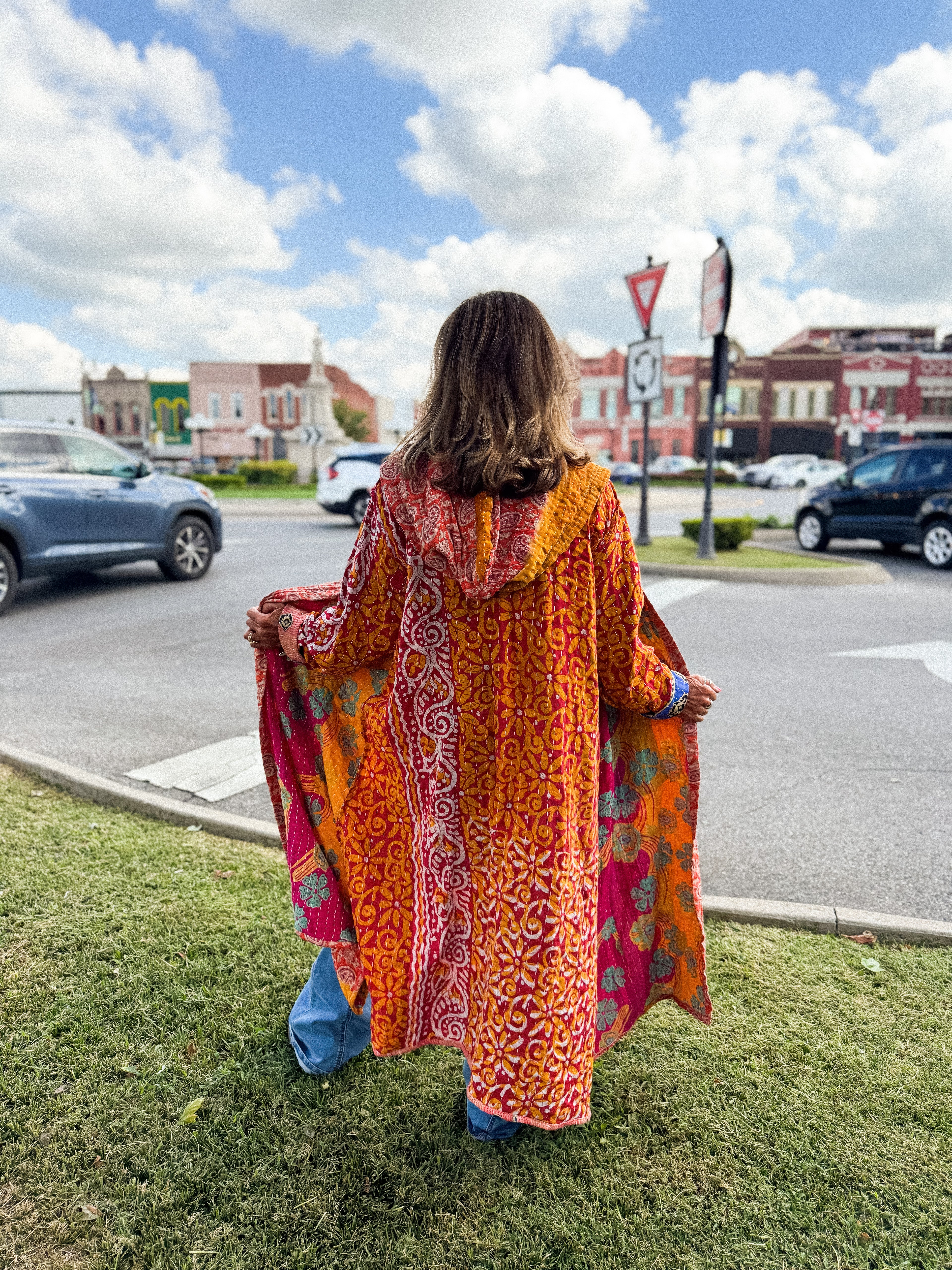 Rising Sun Coat 1 - Urban Mills Boutique