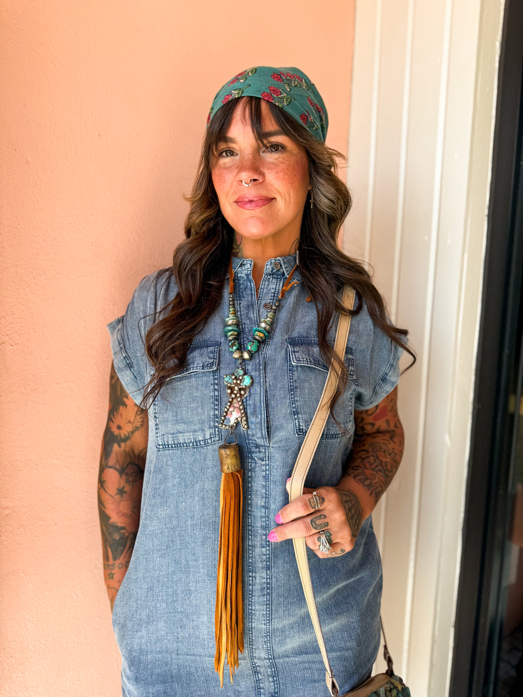Tee Pee Necklace