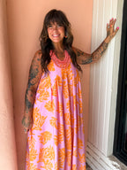 Floral Pattern Dress