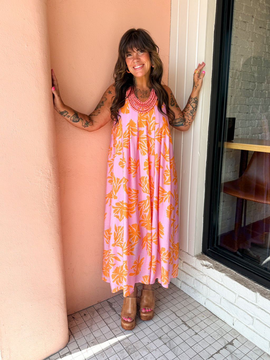 Floral Pattern Dress