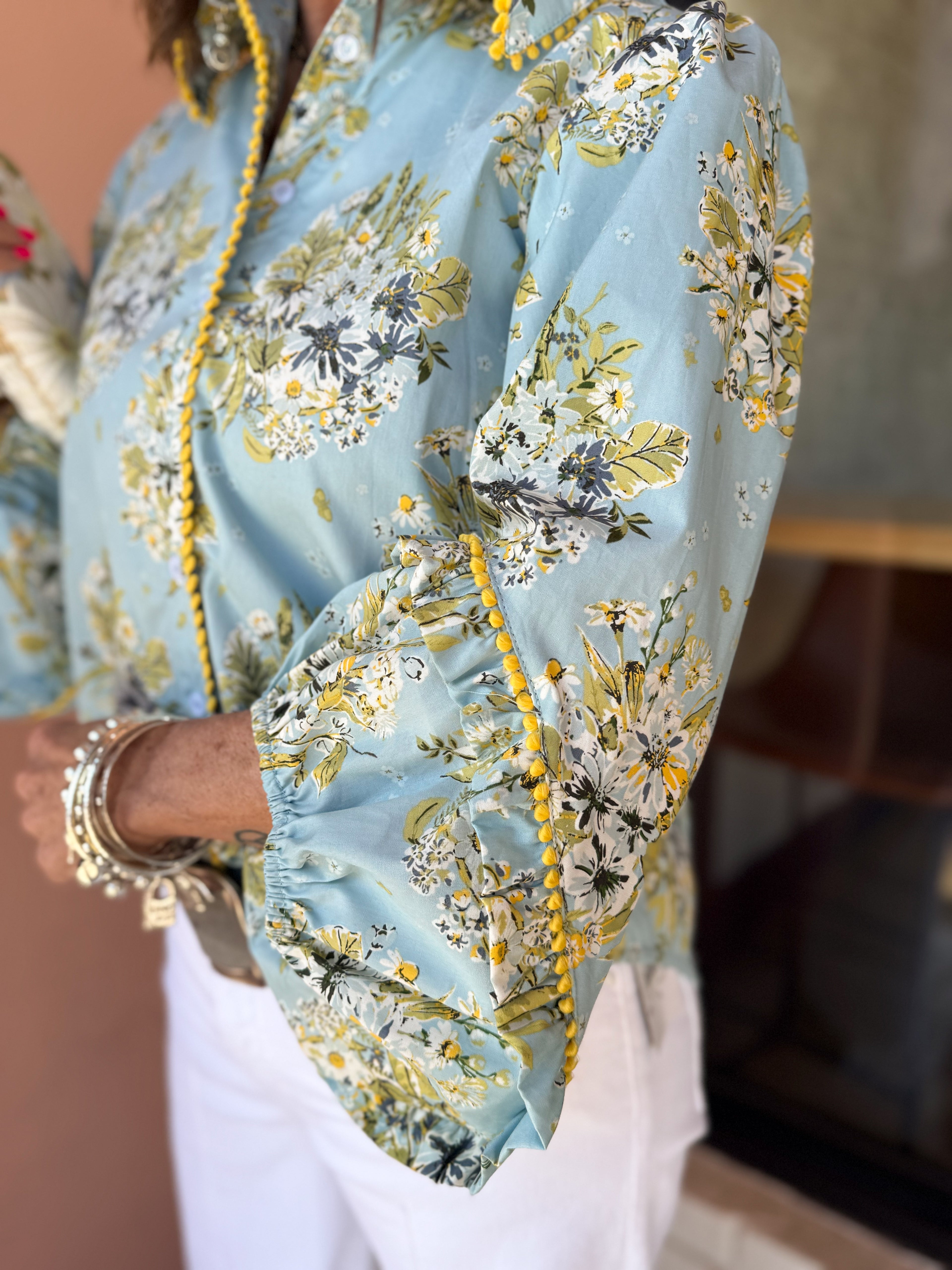 Pop Flower Border Top