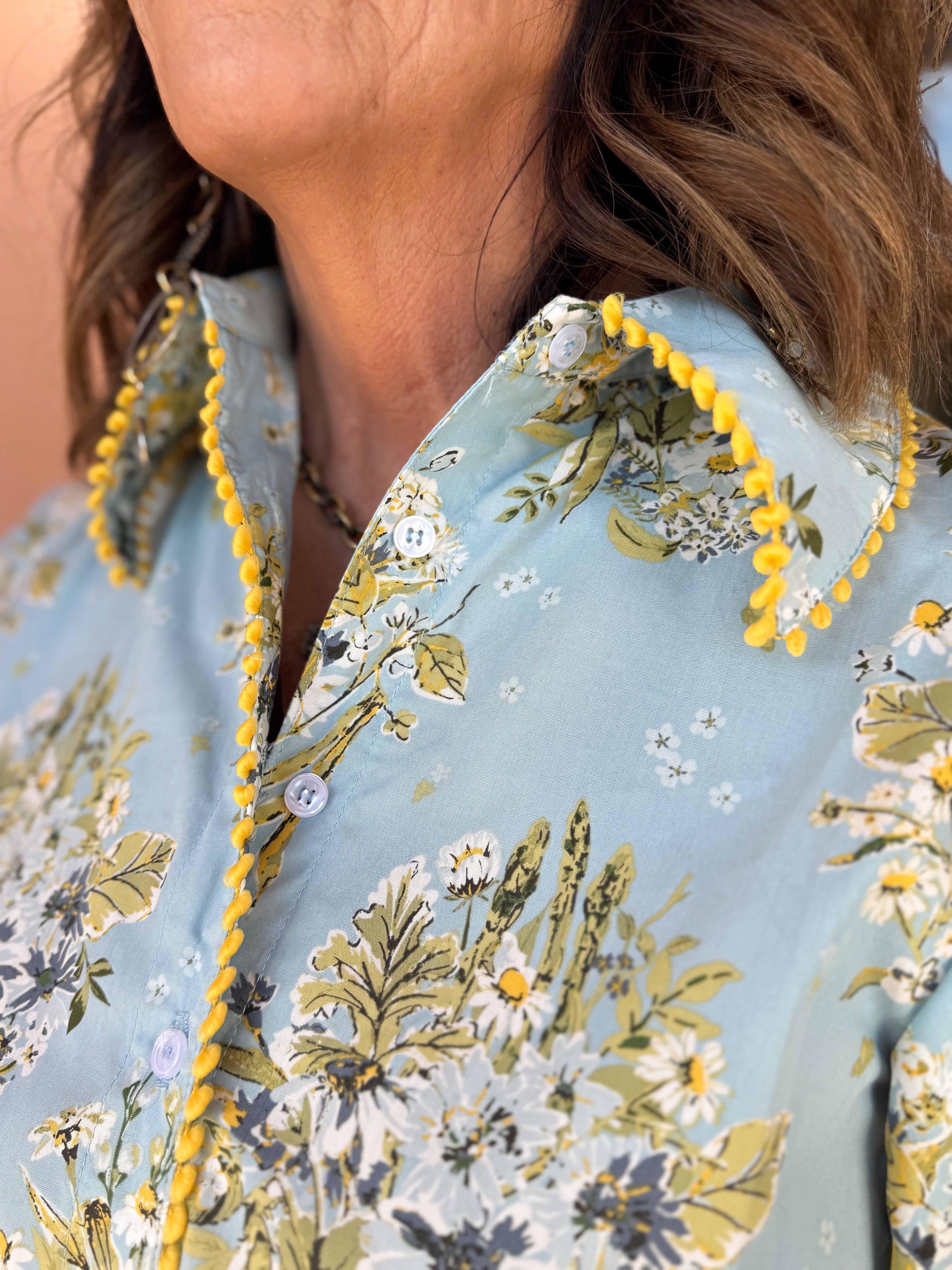 Pop Flower Border Top