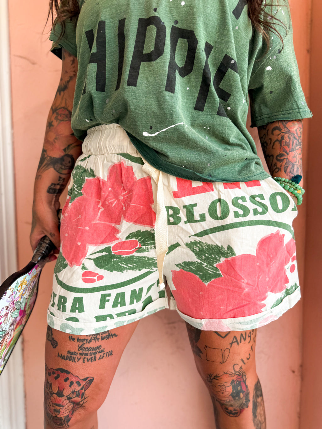 Local Fair Shorts-Blossom