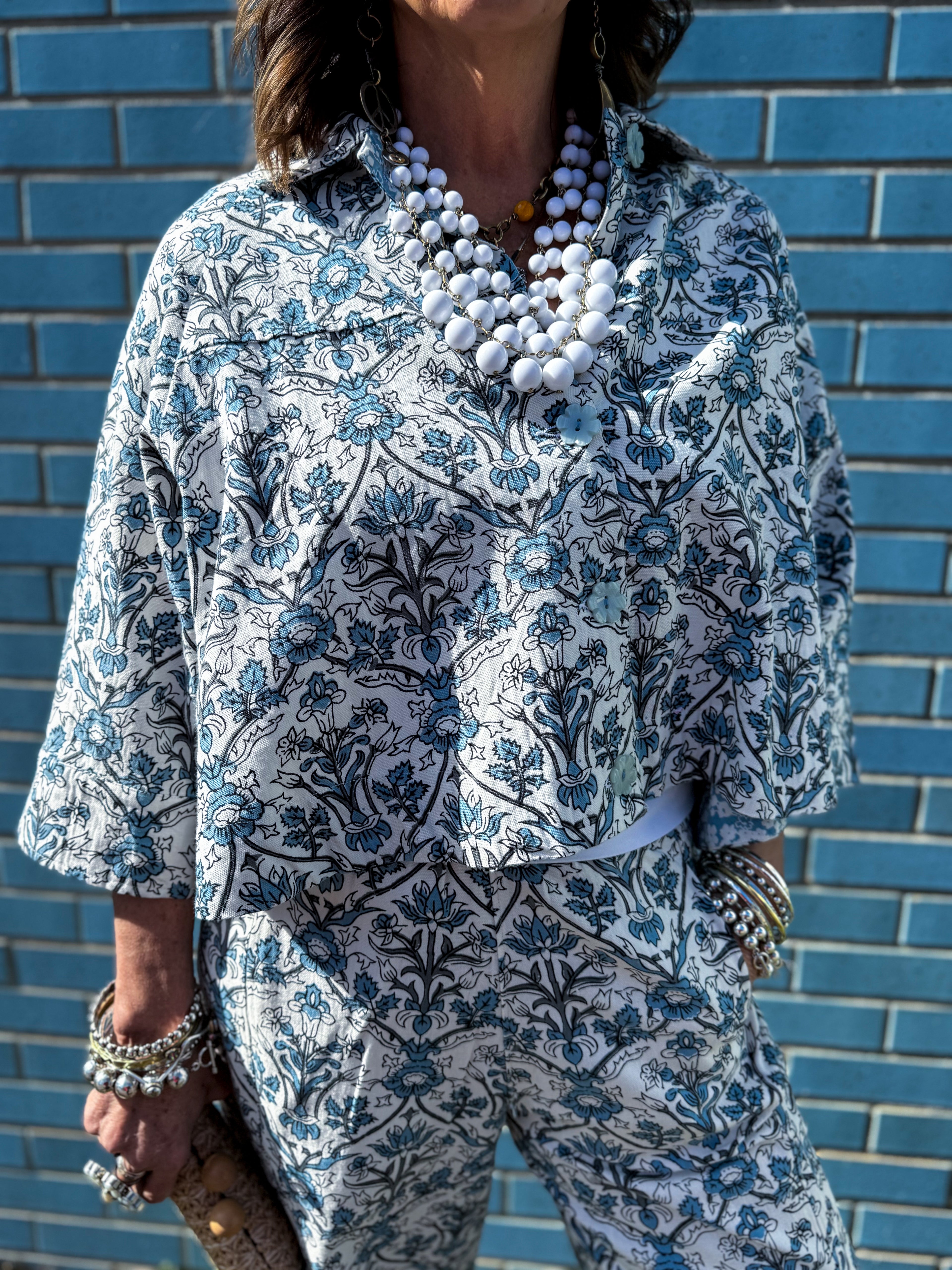 Toile Swing Jacket - Urban Mills Boutique