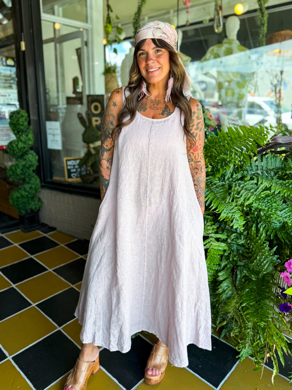 Elastic Dress LILAC