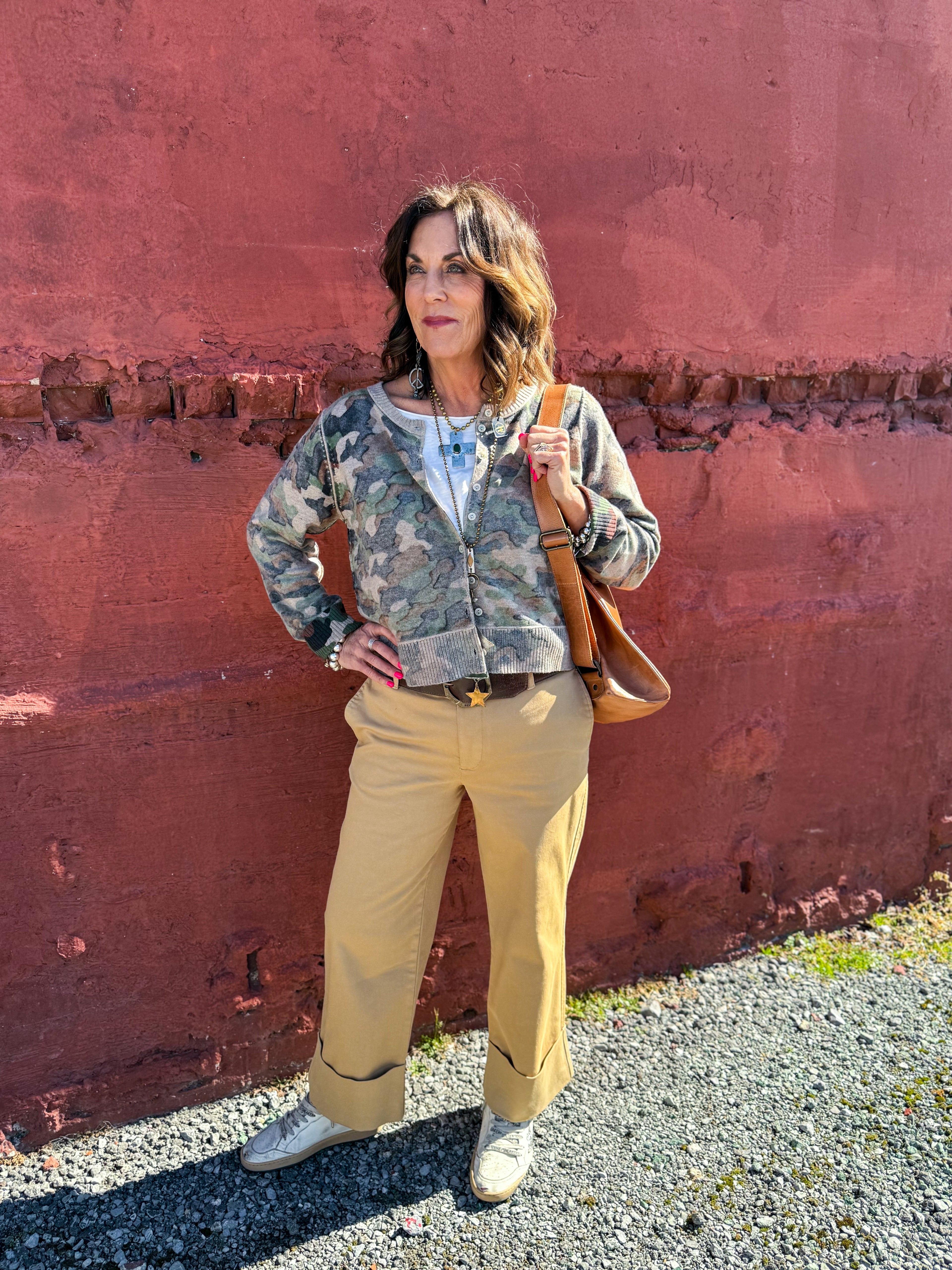 Everything Cardi Olive - Urban Mills Boutique