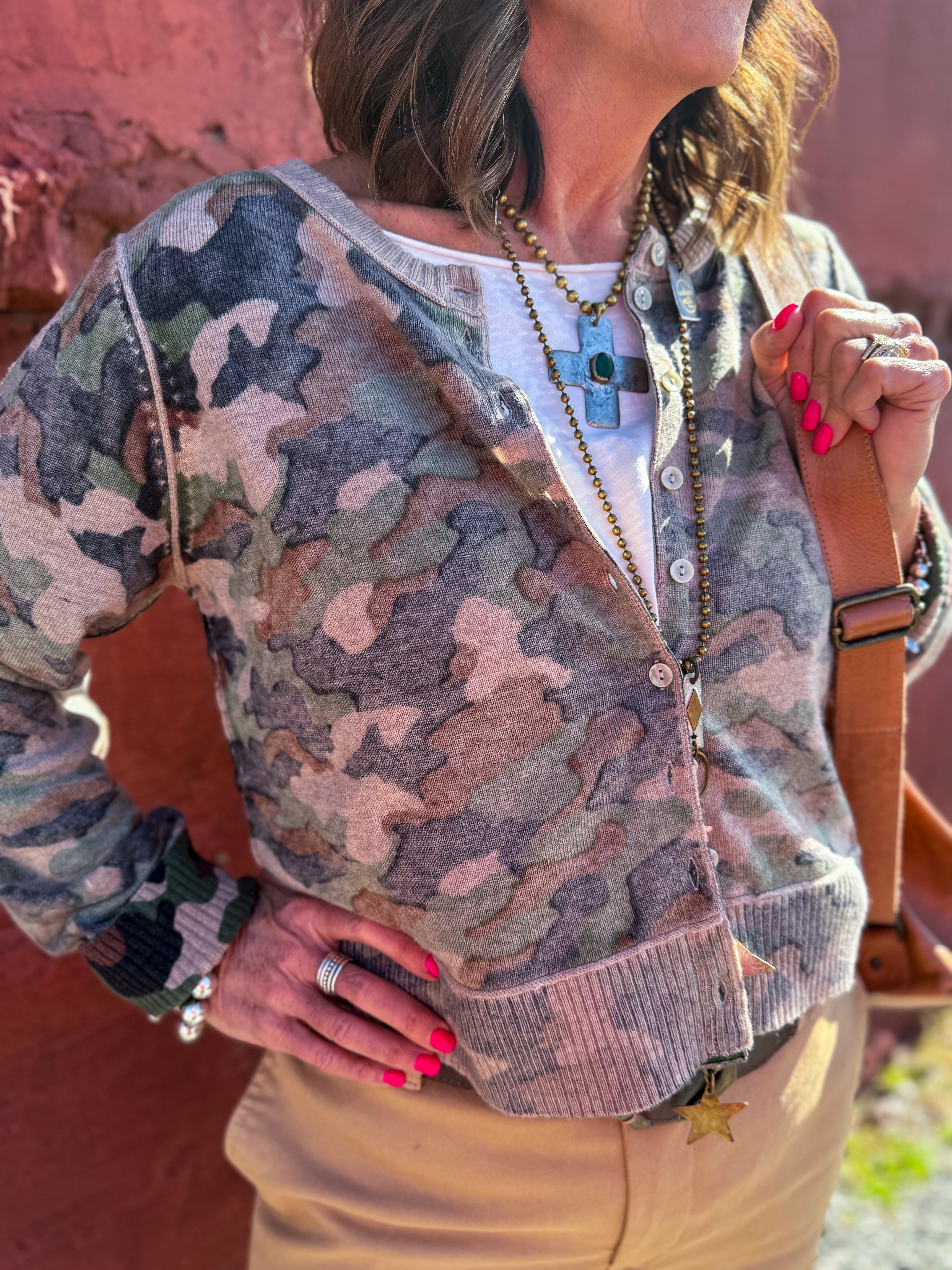 Everything Cardi Olive - Urban Mills Boutique