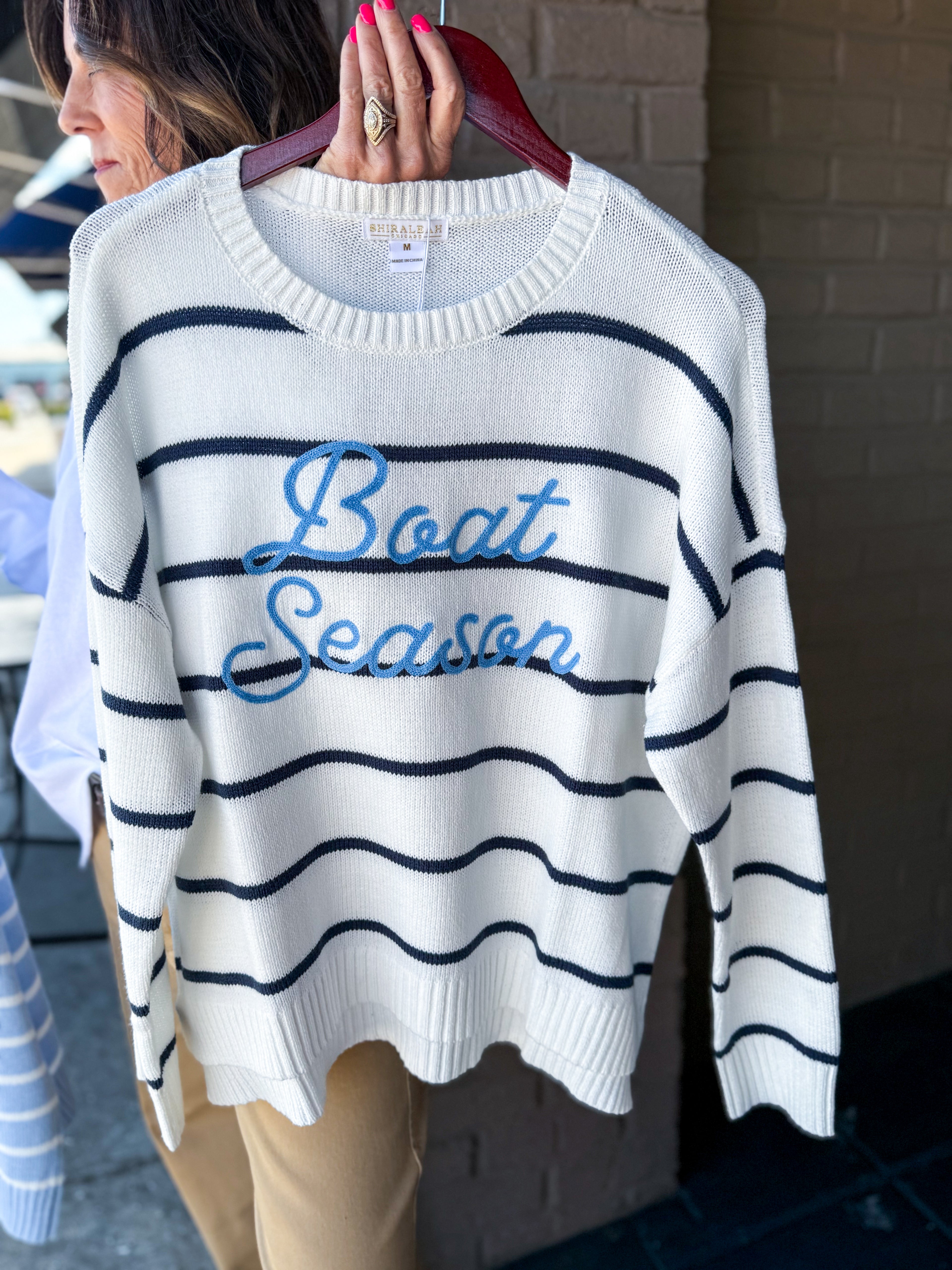 BOAT SEASON Sweater