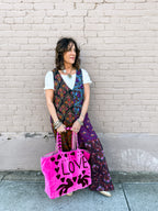 L.J.G. Jumpsuit Blue - Urban Mills Boutique