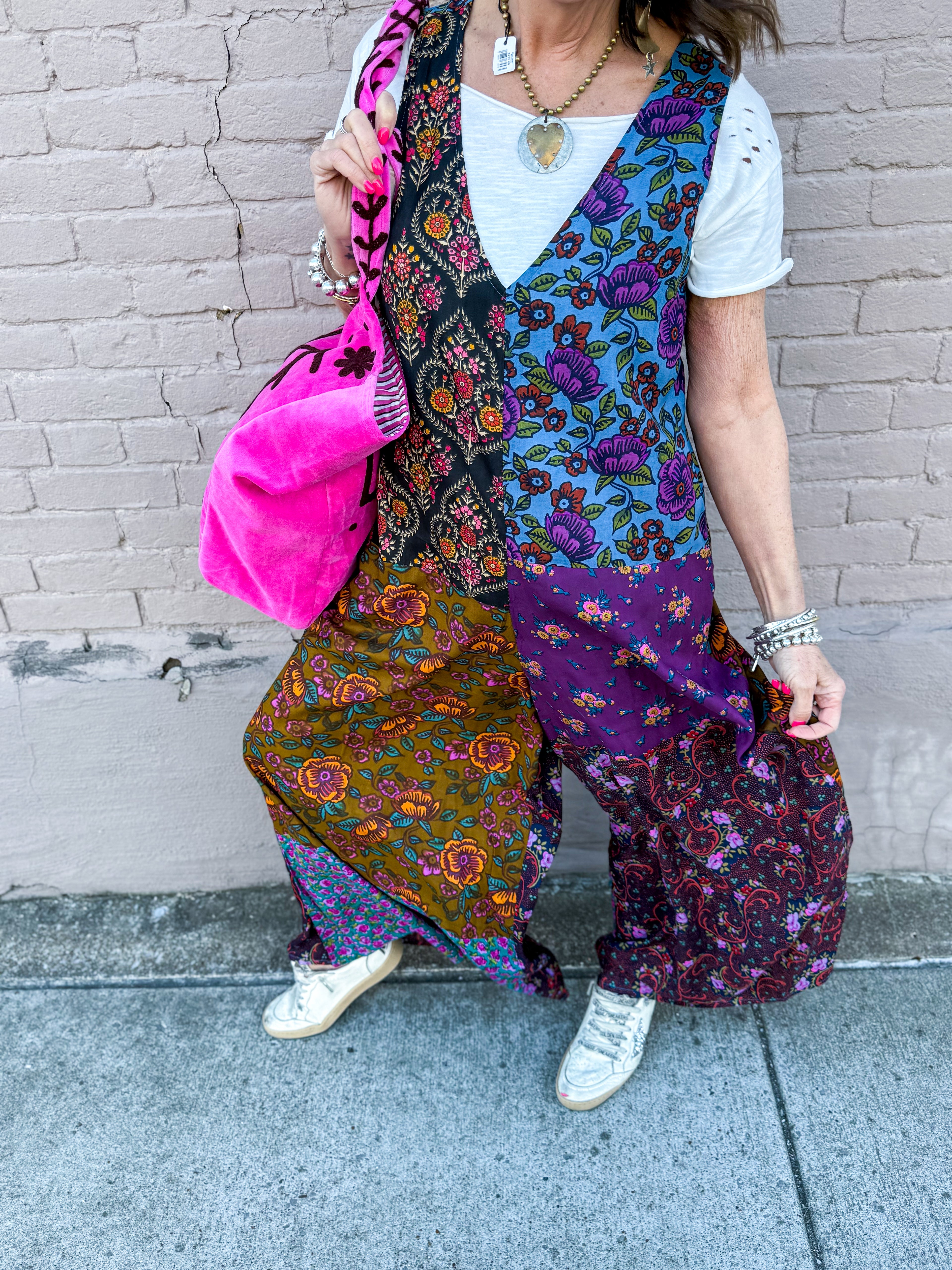 L.J.G. Jumpsuit Blue - Urban Mills Boutique