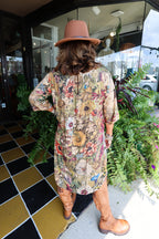 Floral Tunic Dress - Urban Mills Boutique