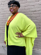 Kiara Wrap CYBER LIME - Urban Mills Boutique