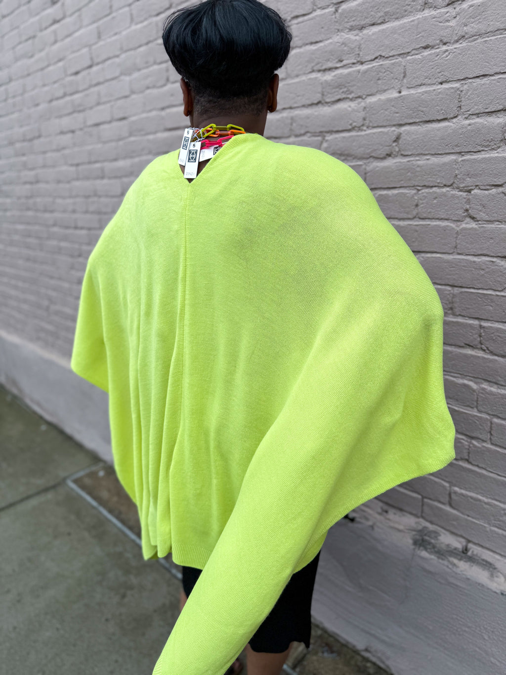 Kiara Wrap CYBER LIME - Urban Mills Boutique
