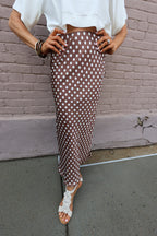 POLKATDOT Silky Skirt