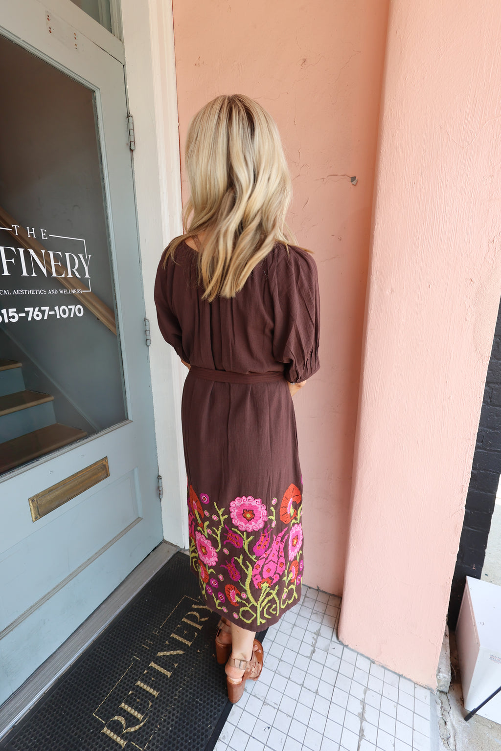 Cross Stitch Emb Dress